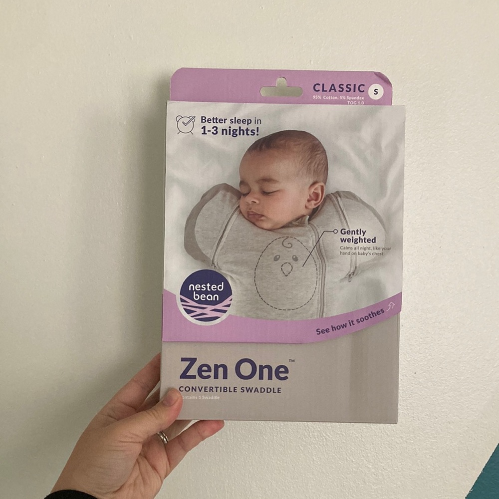 Nested Bean Zen One Convertible Swaddle Classic Size S